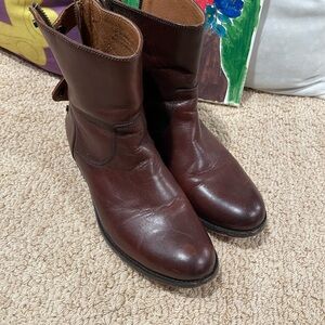 Frye Leather Ankle Boots